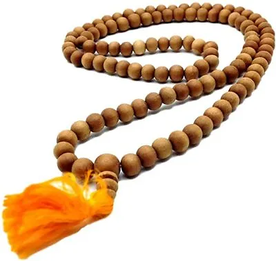 Healing Lama 108 Beads Genuine Sandlewood Tibetan Meditation Prayer Japa Mala • $19.99