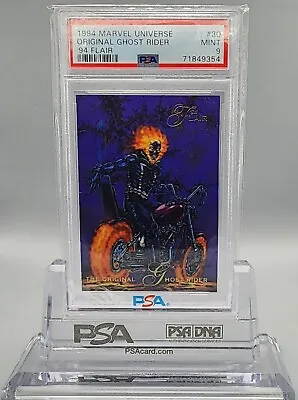 Ghost Rider 1994 Flair Marvel Comics Fleer Card #71 PSA 9 Mint • $35