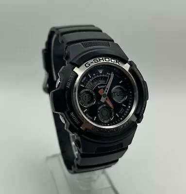 Casio G Shock Analog Digital Men’s Watch - AW-590 - FLAW READ MORE/SEE PHOTOS • $34.99