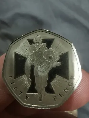 50p Coin Rare Unique Minting Error • £50