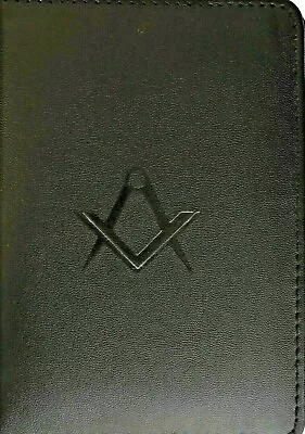 Masonic Ritual Book Cover In English Emulation A5 Size In Faux Leather S&C BC005 • £18.50