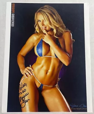 Michelle Baena Autographed 8x10 Photo Playboy Model Personalized To Leo • $25