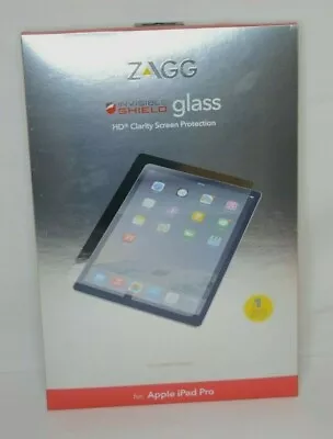 Zagg Invisible Shield Glass Screen Protector HD Clarity Apple IPad Pro 12.9 Gen1 • $21.99