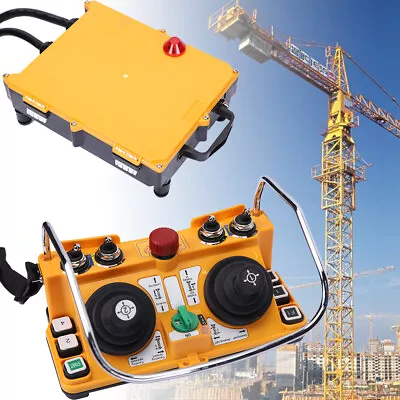 F24-60 Radio Crane Bridge Hoisting Transmitter W/ Receiver Remote Controller USA • $332.50