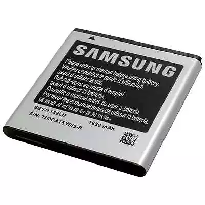 £9.94 • Buy 100% Original Genuine Samsung Galaxy S I9000 I9003 I9010 EB575152LU Battery