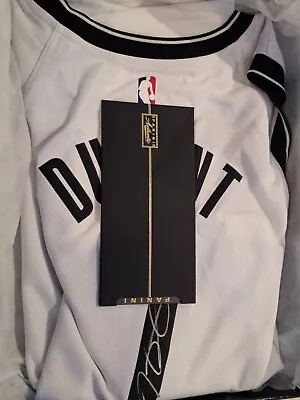 Kevin Durant Signed Brooklyn Nets NBA Official Panini Authentics Jersey Framed • $1300