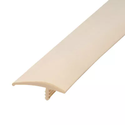 Outwater Plastic T-molding 1-1/4 Inch Beige Flexible Polyethylene Off-Set Barb • $192.99