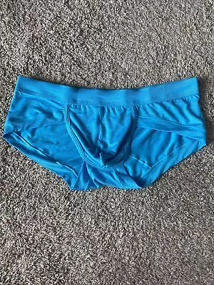 Men’s Blue Brief With Front Pouch- Large/XL • $3