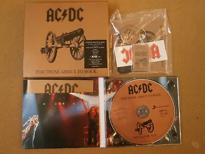 AC/DC  For Those About To Rock Limited Edition Box Set Complete. • £39.99