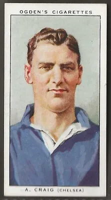 Ogdens-football Club Captains 1936-#09- Chelsea - Craig  • £2.99