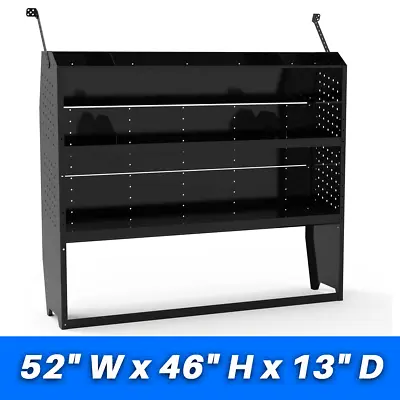 Van Shelving Storage For Ford Transit GM NV Promaster Sprinter Metris 52  W • $329.99