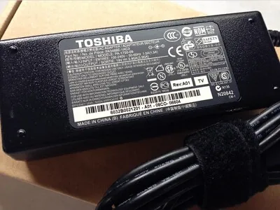 75W Genuine Original Toshiba PA5034U-1ACA 19V 3.95A AC/DC Charger Adapter NEW • $29.96