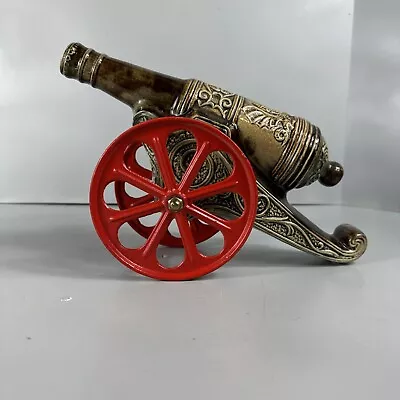 Metaxa Brandy Decanter Cannon (Working Red Wheels )Vintage Rare • $150