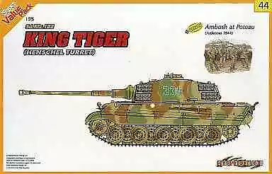 Plastic Model 1/35 Ww.Ii German Army King Tiger Henschel Turret Battle Of Poteau • $130.49