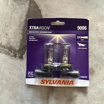 SYLVANIA - 9006 XtraVision - High Performance Halogen Headlight Bulb (2 Bulbs) • $18.99