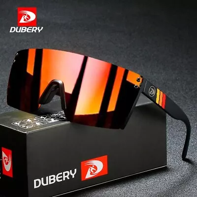 DUBERY Oversized Polarized Sunglasses Men Outdoor Travel Sun Glasses Lightweight • $13.79