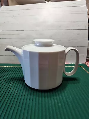 Rosenthal Studio Linie  White 5 1/2  Teapot Mid Century Modern Germany • $50