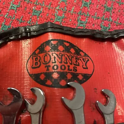 Vintage Wrench Set Ignition USA 🇺🇸 Bonney Tool Excellent! • $49.99