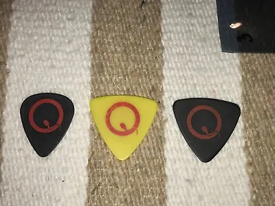 Queens Of The Stone Age~QOTSA~Guitar Pick Lot Of 3~Stage Used • $80