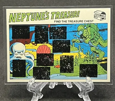 1979 Topps Neptunes Treasure Bazooka Joe Scratch-Off Vintage Game Card • $3.95