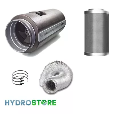 10″ Revolution Silenced V2 Vector EC & CarboAir Pro 60 Fan & Filter Kit • £709.95