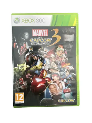 Marvel Vs Capcom 3 Fate Of Two Worlds Xbox 360 PAL Complete - Free UK Postage!! • £9.95