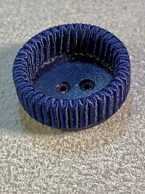 Vintage Large Passementerie Fashion Button.  Blue • $3.25