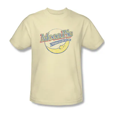 Moon Pie T-shirt 80's Adult Regular Fit Distressed Cotton Graphic Tee MPI100 • $24.99