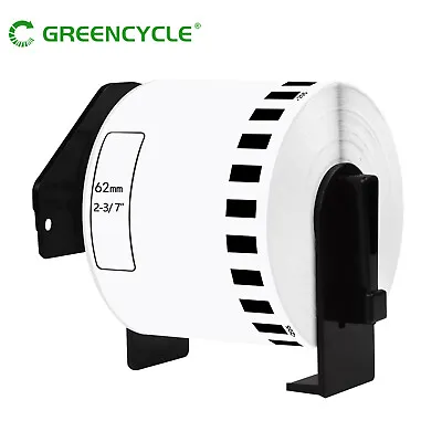 Greencycle 2.4” X 100' Continuous Paper Tape DK-2205 For Brother QL Labels Print • $10.99