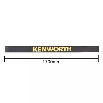 GENUINE KENWORTH Electrostatic Windscreen Decal Black And Gold1700mmx145mm To • $82.73