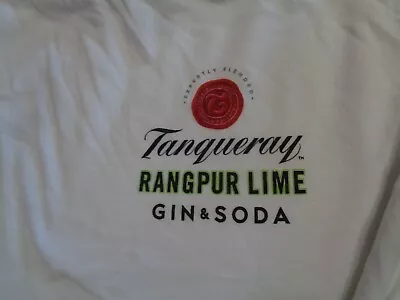 Tanqueray Rangpur Lime Gin & Soda Large T Shirt - Brand New! Cool! • £9.49