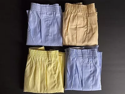 Lot Of 4 Vintage Very Rare HONORS Boxers/ Shorts Poly/ Cotton Sz S (30-32) New  • $33.33