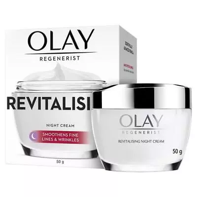 Olay Regenerist Advanced Anti-Ageing Revitalising Night Face Cream 50g • $22.49