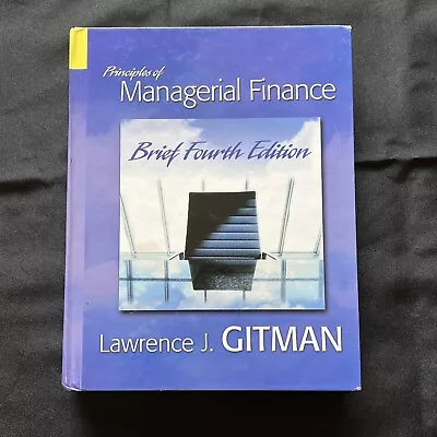 MyFinanceLab Ser.: Principles Of Managerial Finance By Lawrence J. Gitman (2006 • $15