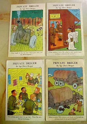 [4]  Private Breger  Postcards [military] • $5