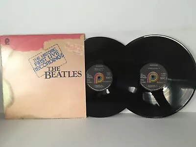 The Beatles - The Historic First Live Recordings - Pickwick DOUBLE (2) 12  LP's • $12.99