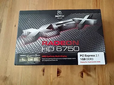 XFX Radeon HD 6750 PCI Express 2.1 1 GB DDR3 (Dual Link DVI Display Port HDMI) • $49.99