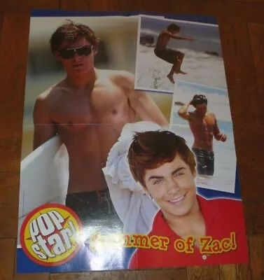 Zac Efron Shirtless Barechested Orlando Bloom Pirates Pin Up Poster Zack Ephron • $19.99