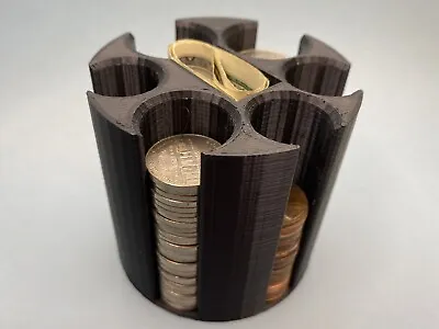 Coin Organizer - Car Cup Holder And Sorter Vehicle Change - Sorts U.S. Coins • $11.95