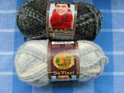 Lion Brand DaVinci Yarn - Two Color Choices - New - Discontinued • $6.99