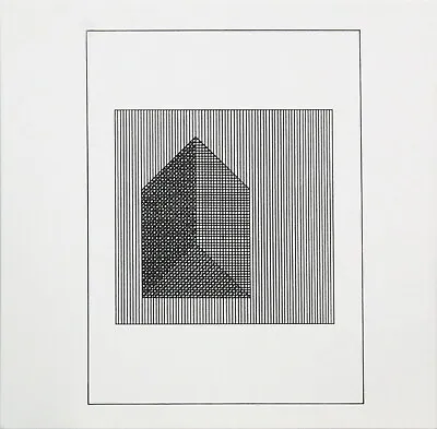 Sol LeWitt | Untitled VI From  Ficciones  | 1984 | Serigraph | Mint Condition • $125