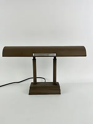 Action Corp MCM Vintage Mid Century Industrial Metal Table Piano Desk Lamp USA • $125