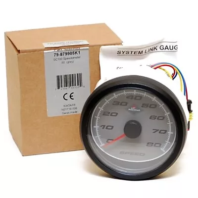 Mercury SmartCraft Boat Speedometer Gauge 79-879905K1 | 3 1/4 Inch • $96.35