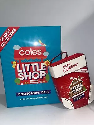 Coles Little Shop Mini Collectable Case Folder Full Set 30 And Christmas Set • $115