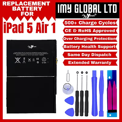 £14.95 • Buy OHYESIT® New Genuine Replacement Battery For IPad 5 (2017) A1822 A1823 8827mAh