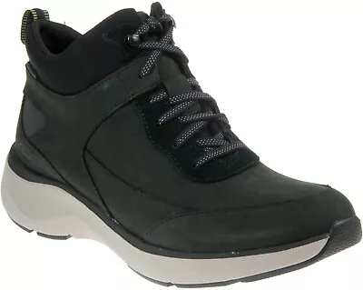 £44.95 • Buy Clarks Ladies Walking Hiking Boots WAVE 2.0 MID Black Combi UK 5.5 / 39