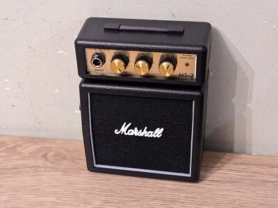 £27.99 • Buy Marshall MS-2 Micro Amp (black) Mini Electric Guitar Amplifier Battery-power MS2
