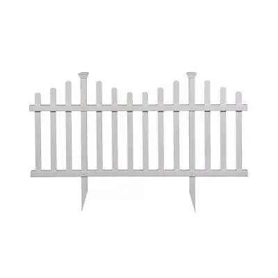 Zippity Outdoor Products Fence Panel Kit 30 X57  No-Dig Vinyl Picket (2-Pack) • $73.32
