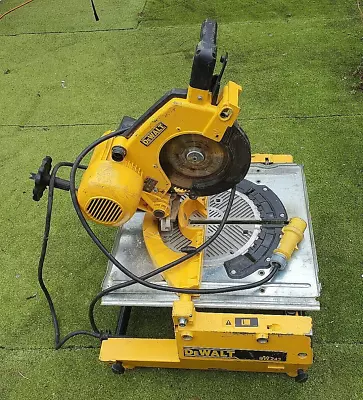 £280 • Buy DeWalt DW743 Combination Flip Over Saw / Table Saw 110V 1.5kW (working)