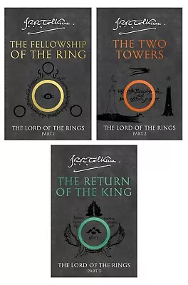 Lord Of The Rings Trilogy (3 Books) RRP:£29.97 J.R.R. Tolkien BRAND NEW • £17.99